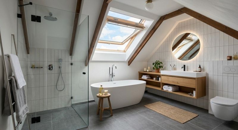 Attic Bathroom Remodeling in Woodland, WA