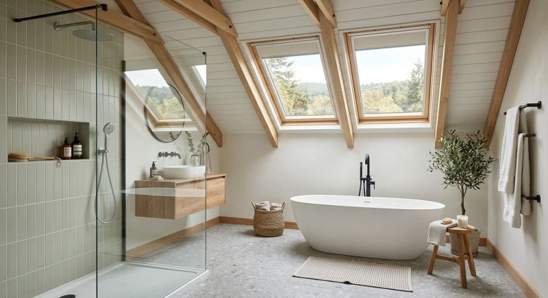 Attic Bathroom Remodeling in Woodland, WA