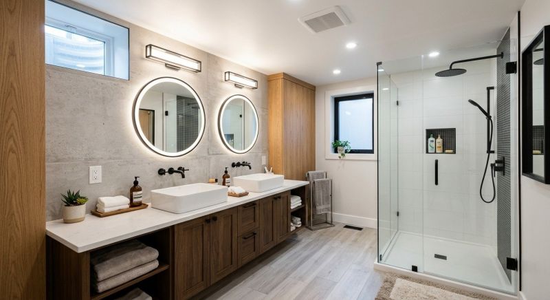 Basement Bathroom Remodeling in Woodland, WA