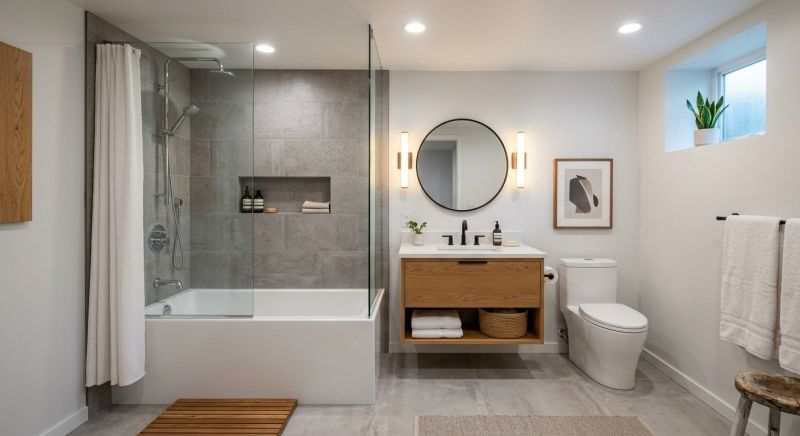Basement Bathroom Remodeling in Woodland, WA