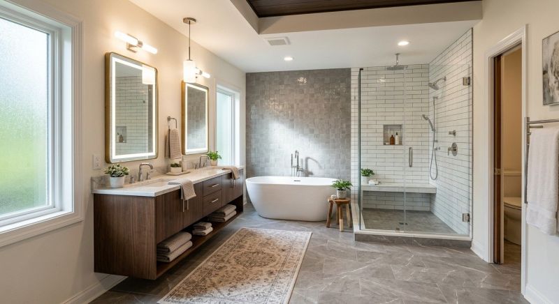Master Bathroom Remodeling in Woodland, WA