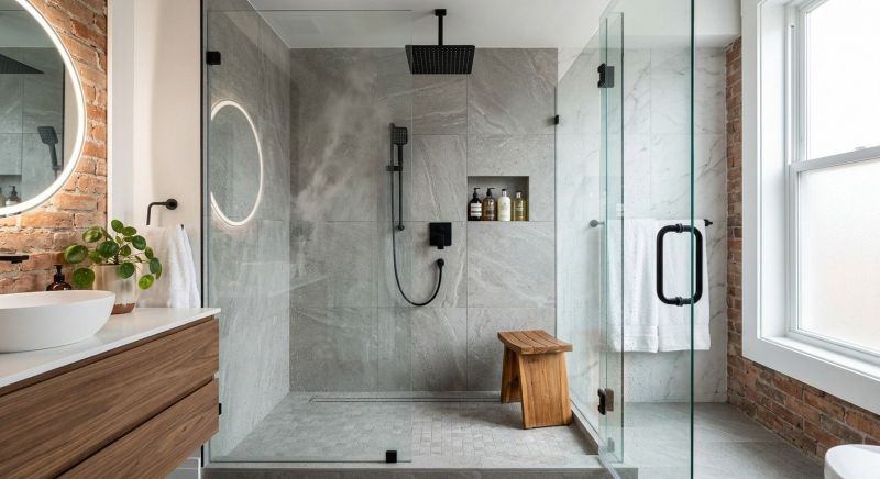 Shower Enlargement in Amboy, WA